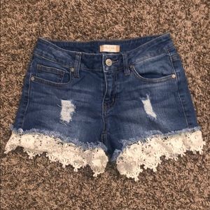jean shorts